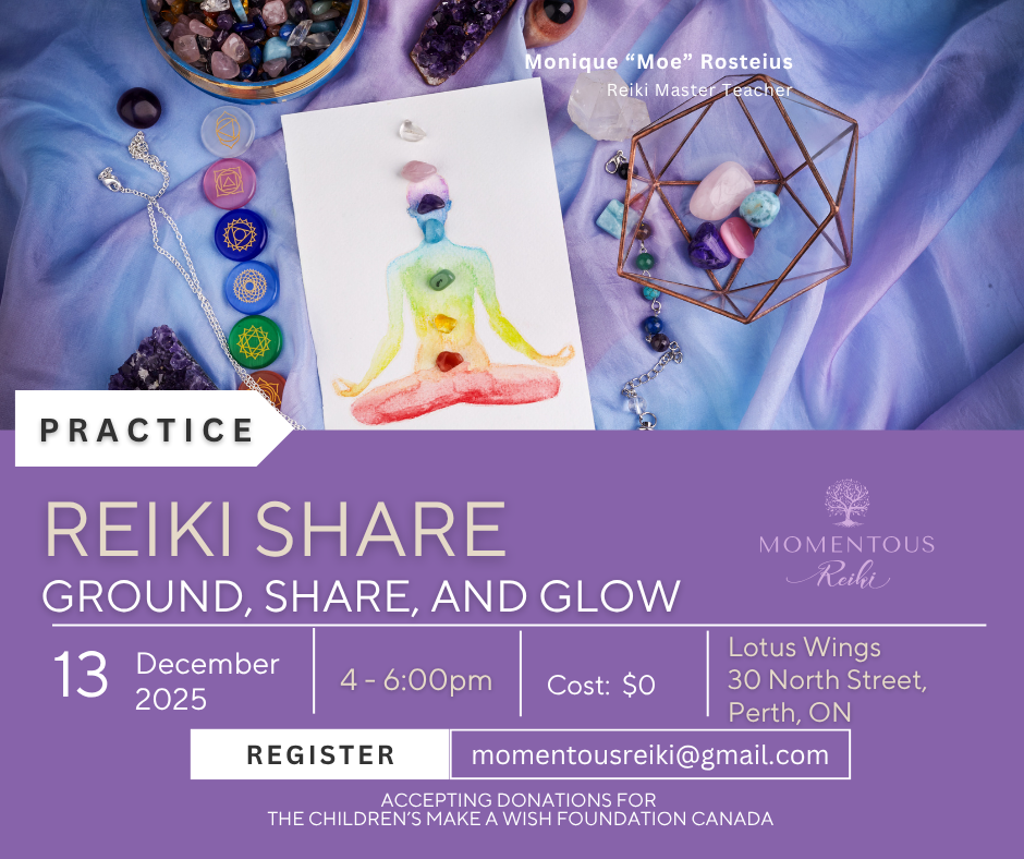Reiki Share with Moe Rosteius